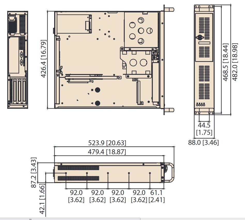 ACP-2010 2u chassis