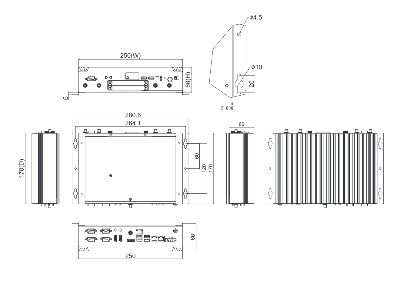 ebox630a dimensional